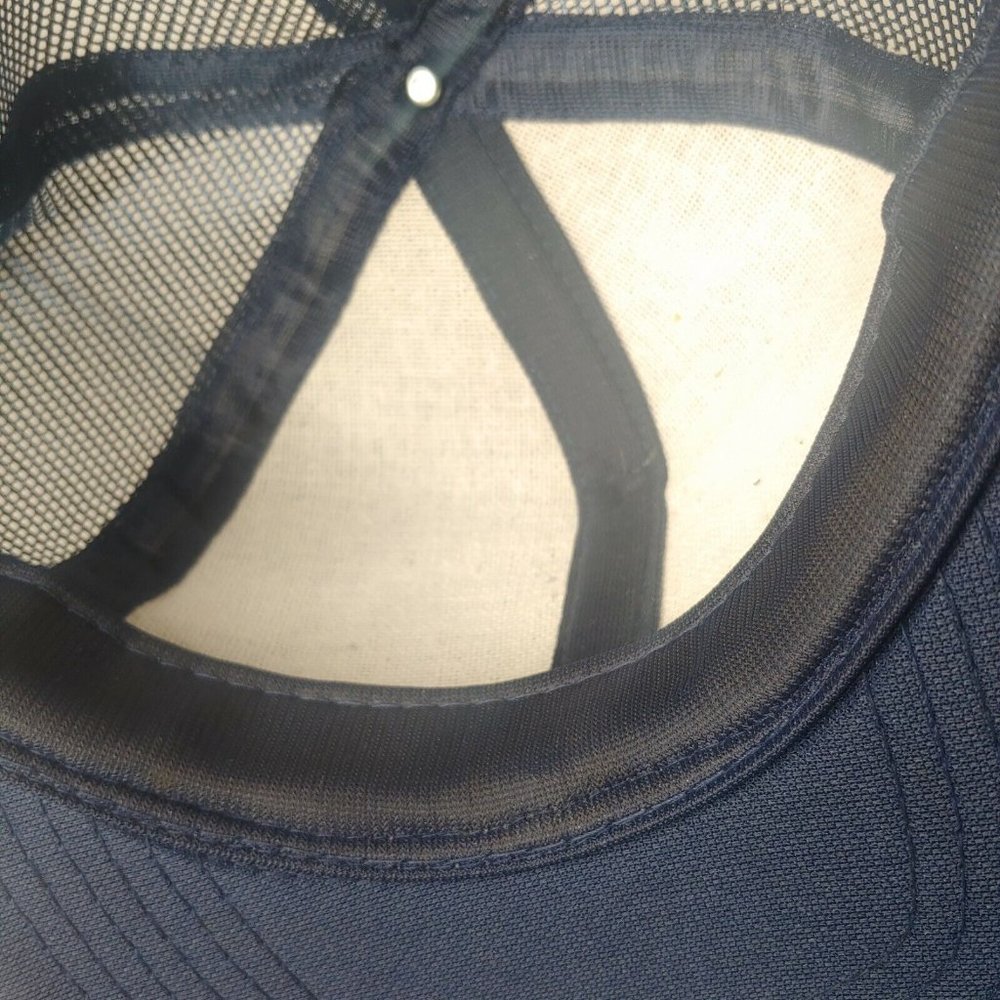 Vintage Douglas Home Building WV Denim Snap Back Mesh Trucker Cap EUC Patch Hat - Picture 3 of 10